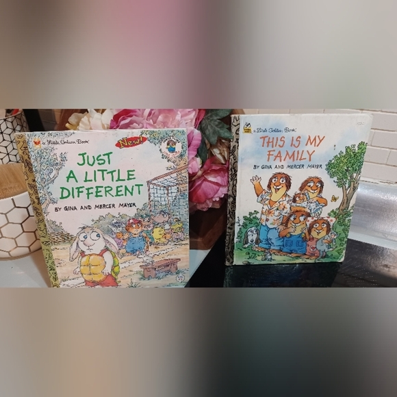 This is My Family & Just a Little Different by Gina & Mercer Mayer Golden Book - Picture 1 of 8